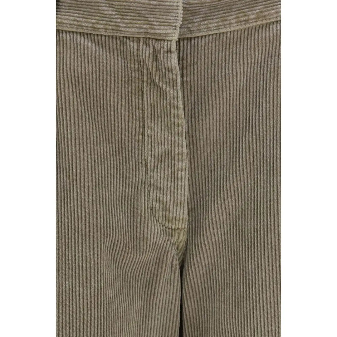 The Row Gray Cotton Casual Pants