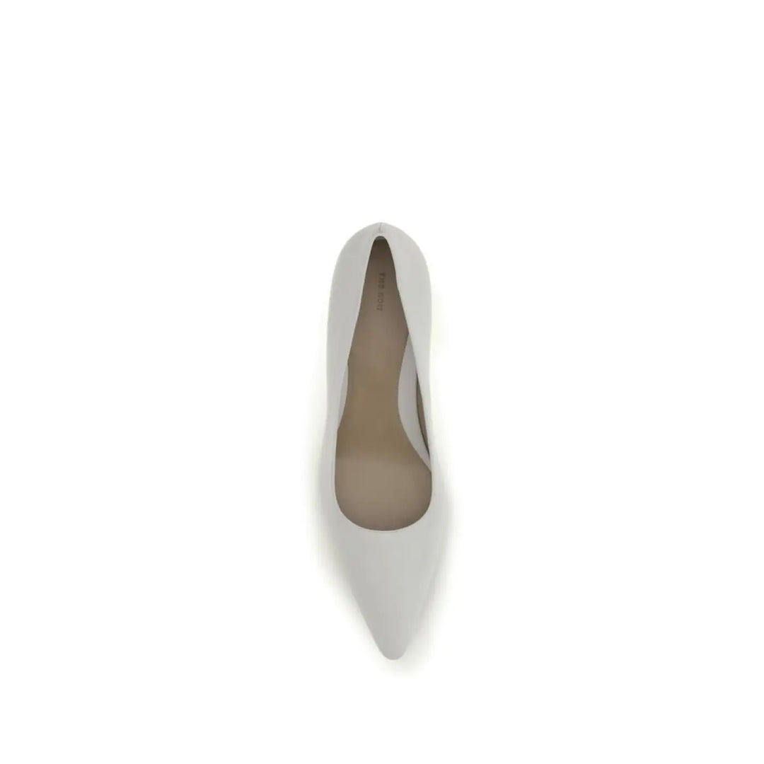 The Row White Lamb Ovis Aries Platform Pumps