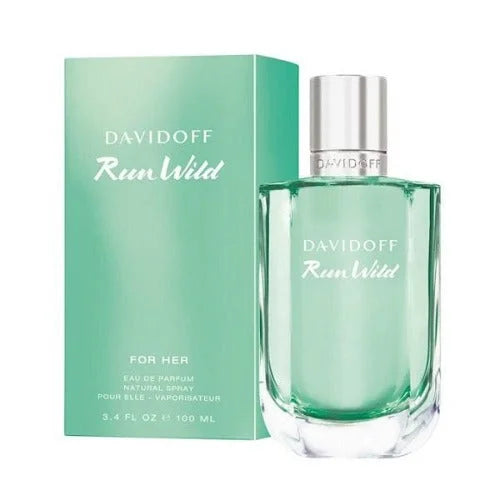 Run Wild Eau Simple Perfume Blends Floral Fruity and Nutty Aromas Women’s Davidoff