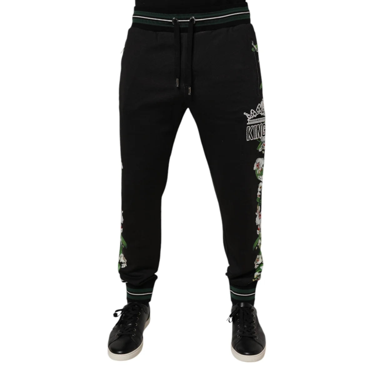 Runway Ready Dolce & Gabbana Floral Jogger Sweatpants