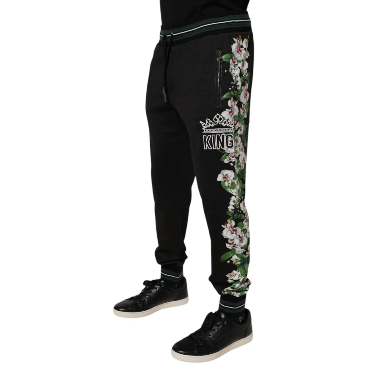 Runway Ready Dolce & Gabbana Floral Jogger Sweatpants