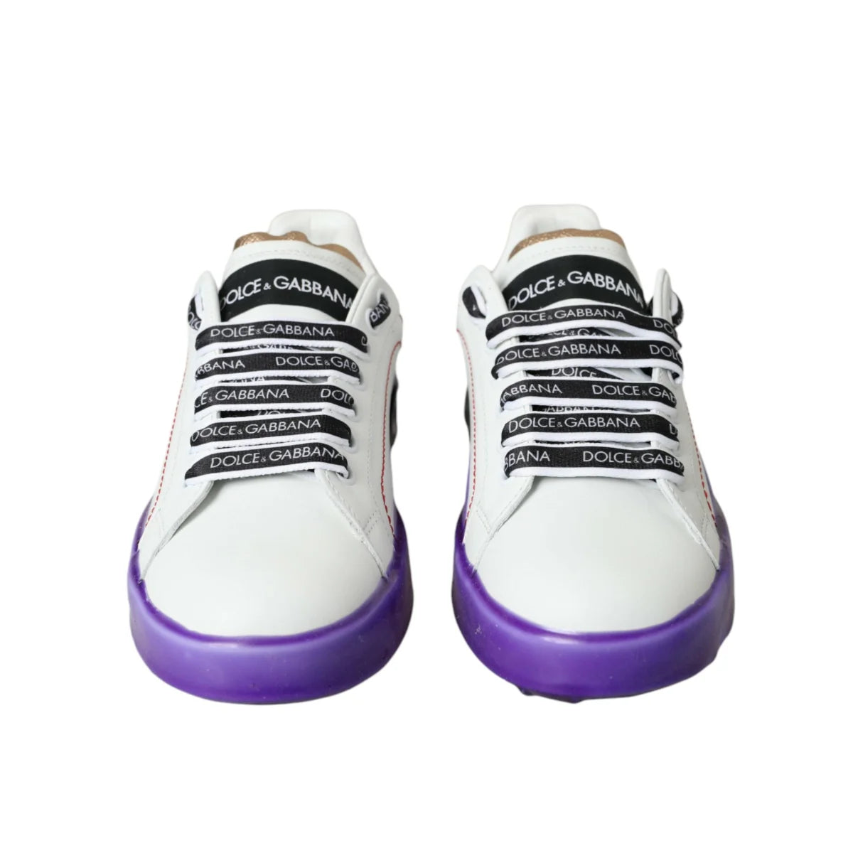 Runway Ready Dolce Gabbana Leather Sneakers for Effortless Style &