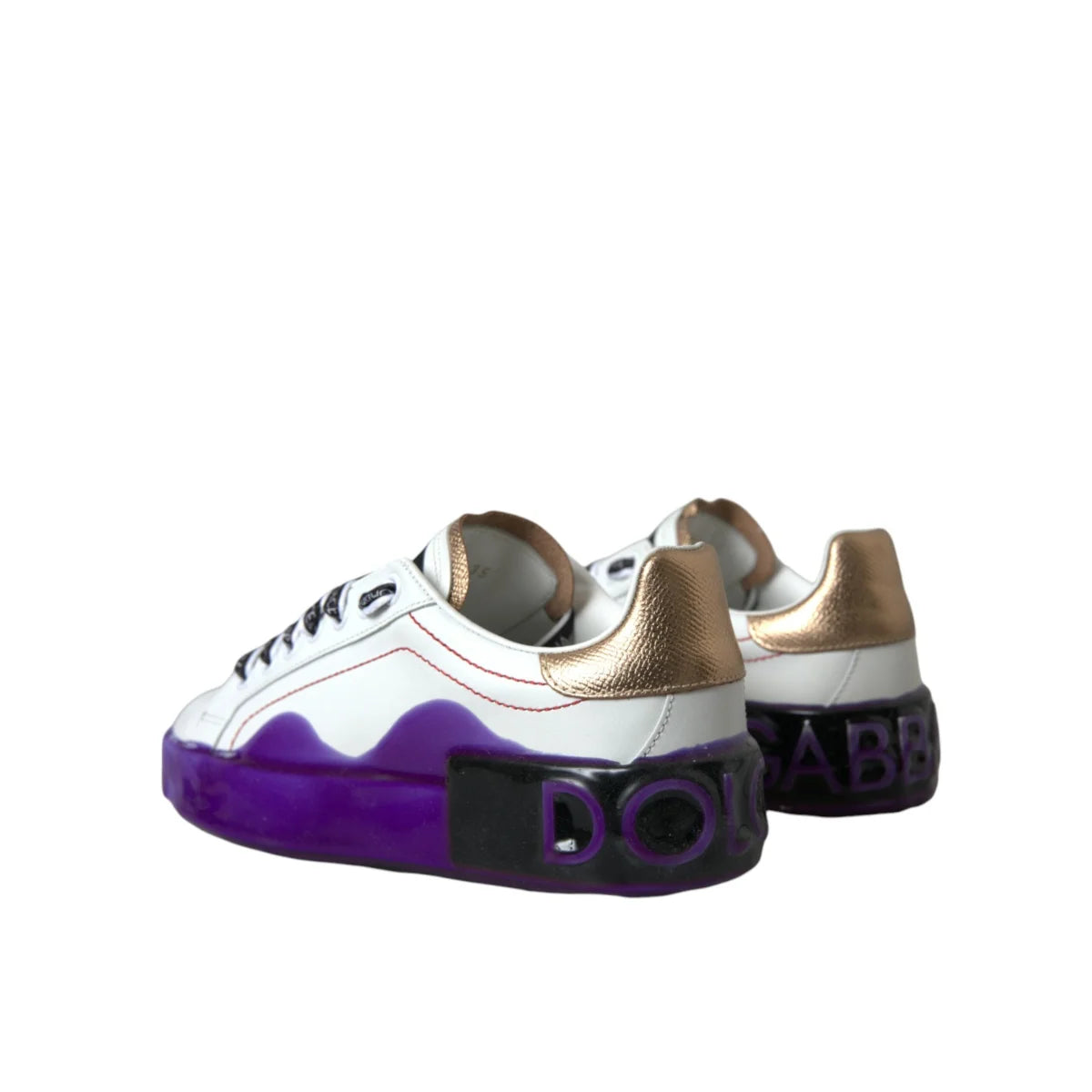 Runway Ready Dolce Gabbana Leather Sneakers for Effortless Style &