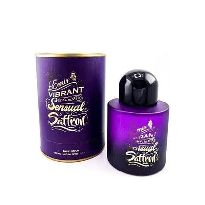 Forbidden Unisex Perfume with Saffron Leather Cologne and Black Violet Fragrance Paris Corner
