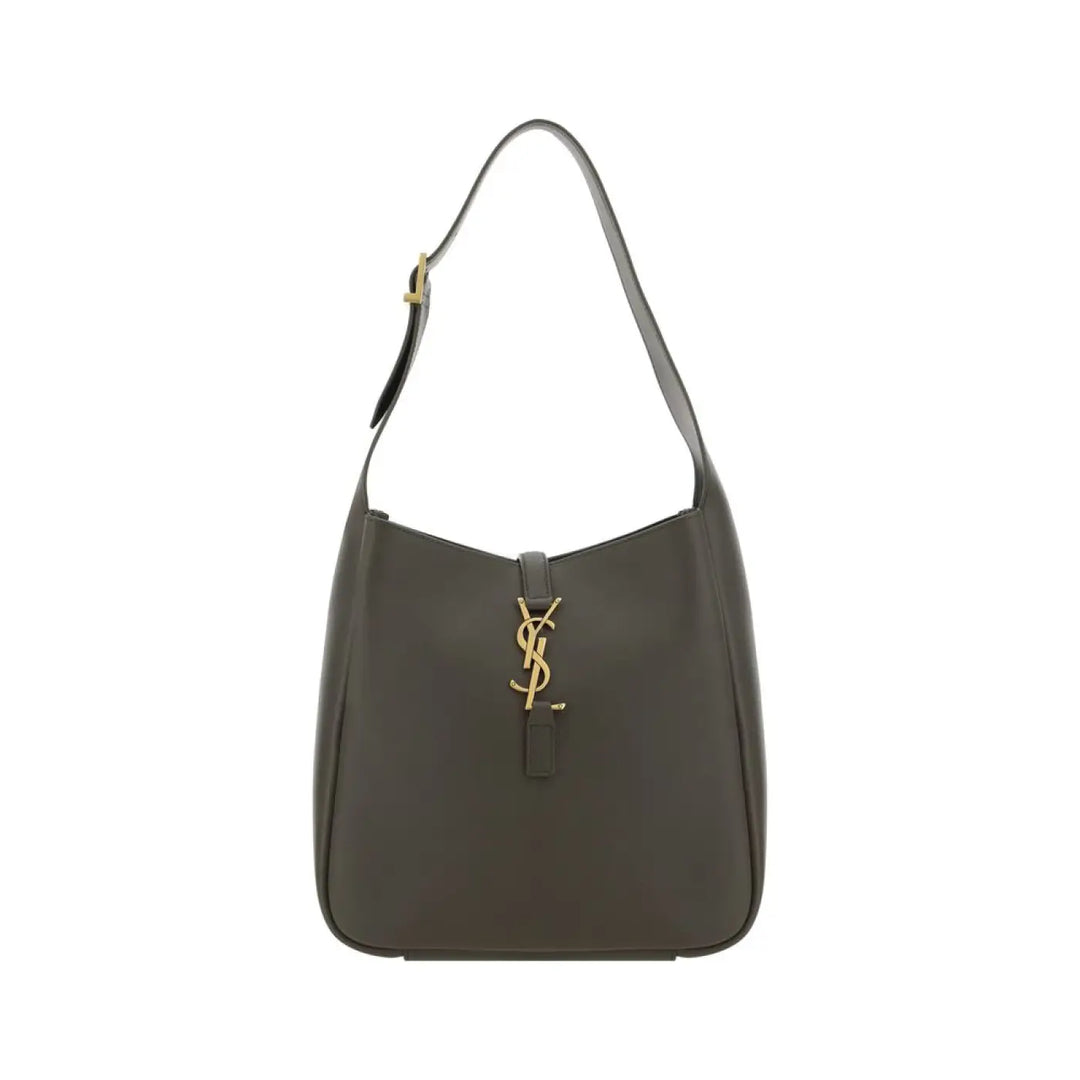 Saint Laurent Bicolor Calf Leather Bos Taurus Shoulder Bag
