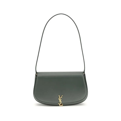 Saint Laurent Bicolor Calf Leather Bos Taurus Shoulder Bag
