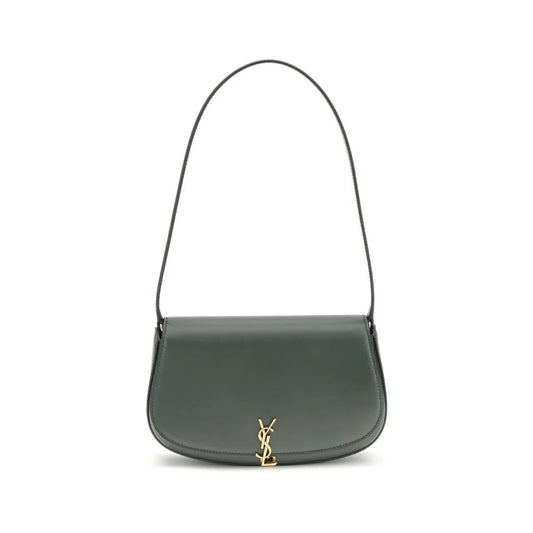 Saint Laurent Bicolor Calf Leather Bos Taurus Shoulder Bag