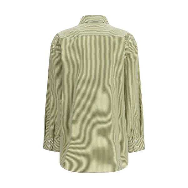 Saint Laurent Shirts - Bicolor Cotton Pattern Shirt
