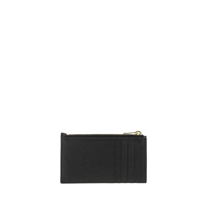 Saint Laurent Black Calf Leather Bos Taurus Wallet