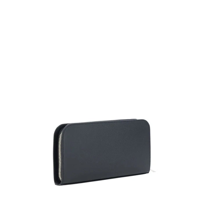 Saint Laurent Black Calf Leather Bos Taurus Wallet