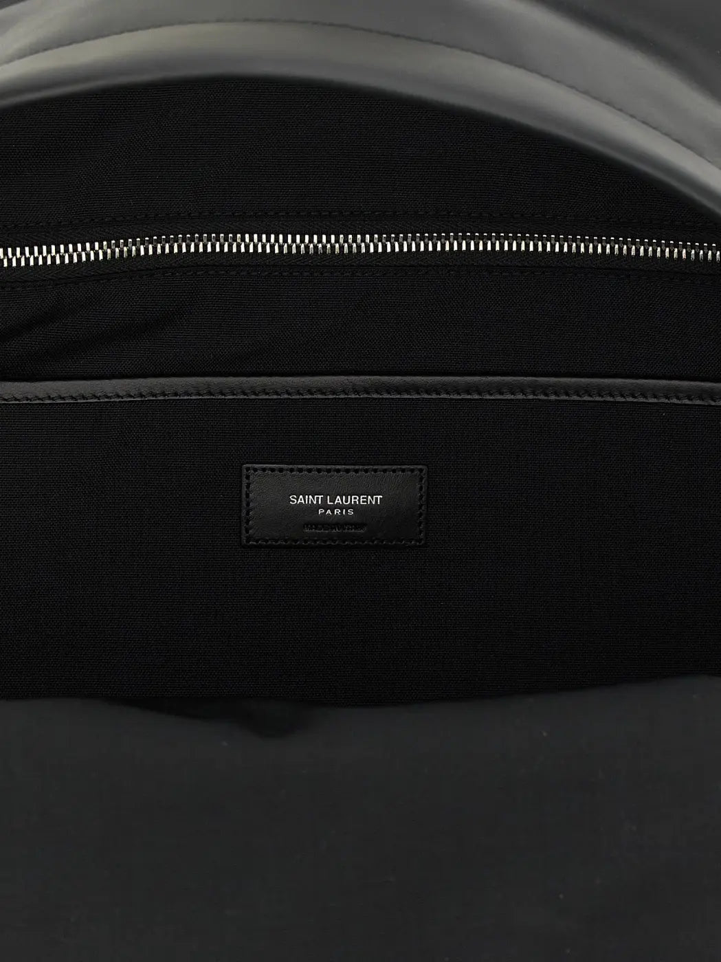 Saint Laurent Black Calfskin Backpack