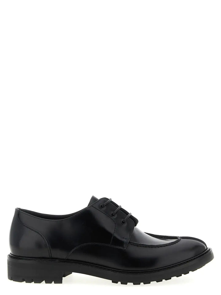 Saint Laurent Black Calfskin Oxfords and Derbies