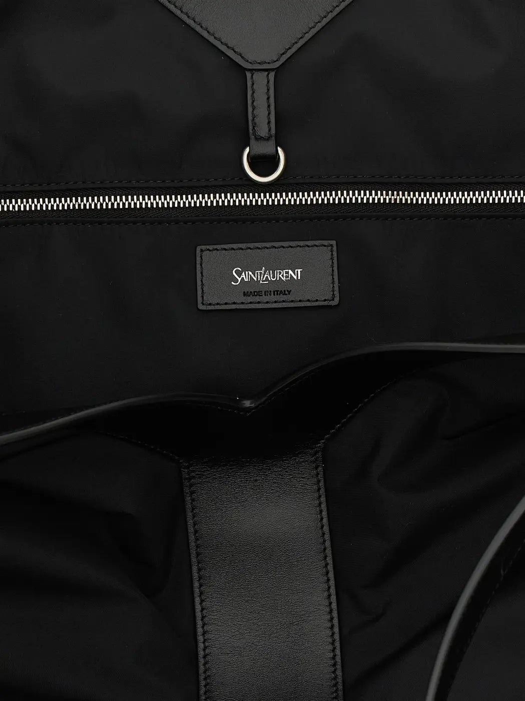 Saint Laurent Black Calfskin Tote Bag