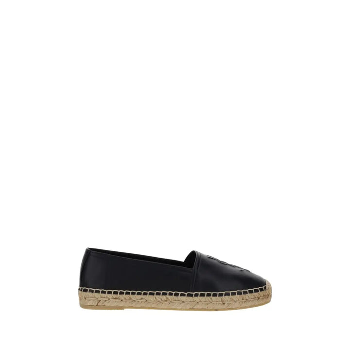Saint Laurent Black Lamb Ovis Aries Espadrilles