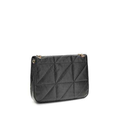 Saint Laurent Black Lamb Ovis Aries Shoulder Bag