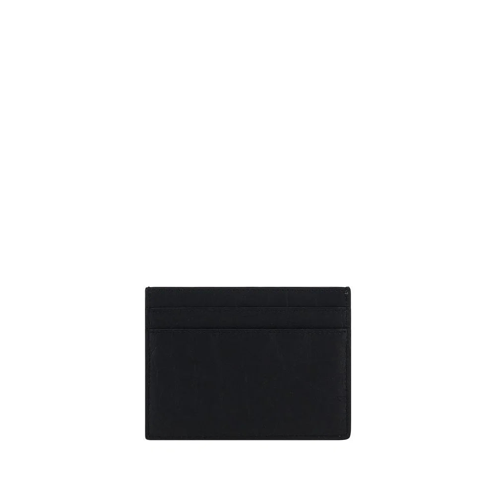 Saint Laurent Black Lamb Ovis Aries Wallet