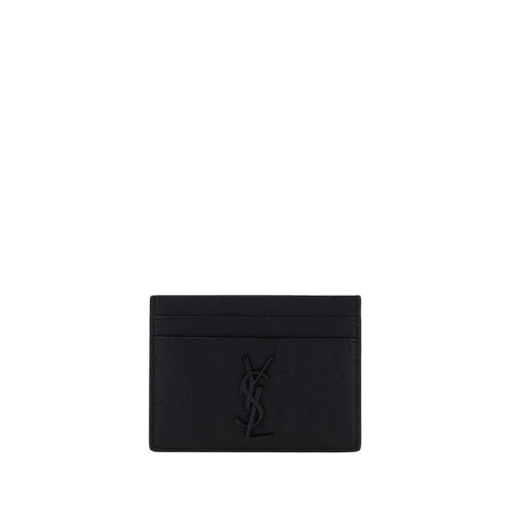 Saint Laurent Black Lamb Ovis Aries Wallet