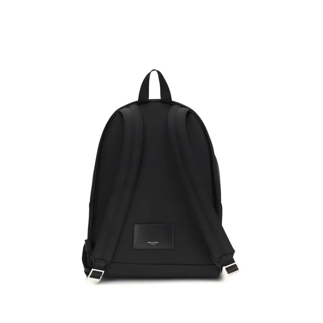 Saint Laurent Black Nylon Backpack