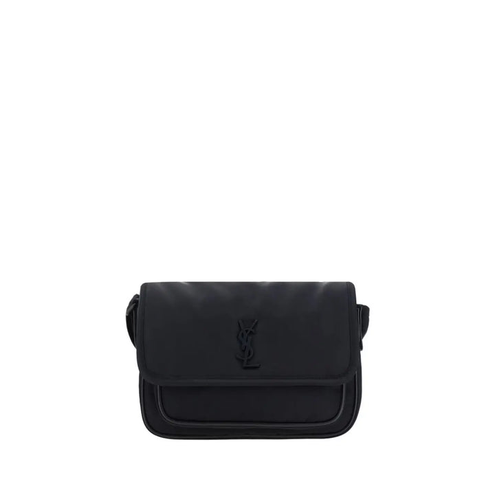 Saint Laurent Black Nylon Shoulder Bag
