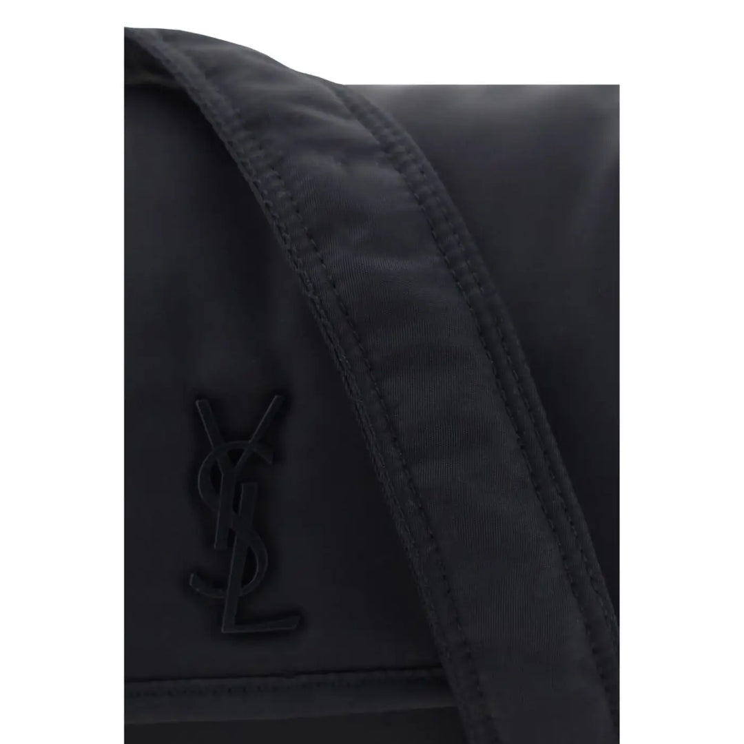 Saint Laurent Black Nylon Shoulder Bag