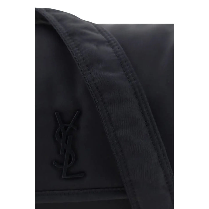 Saint Laurent Black Nylon Shoulder Bag