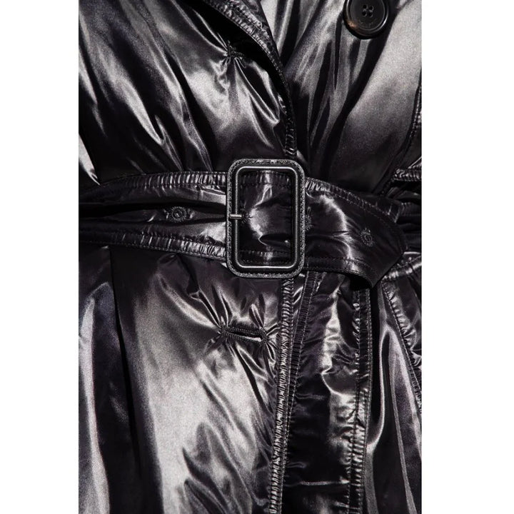 Saint Laurent Black Polyamide Coat