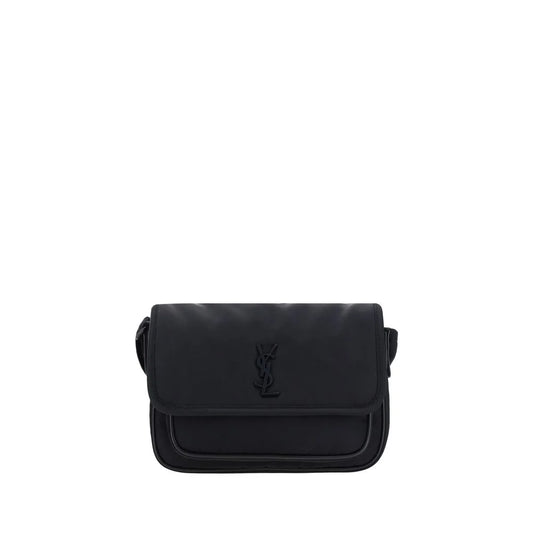 Saint Laurent Black Polyamide Shoulder Bag