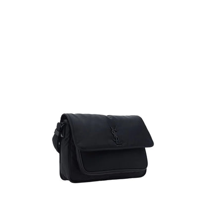 Saint Laurent Black Polyamide Shoulder Bag