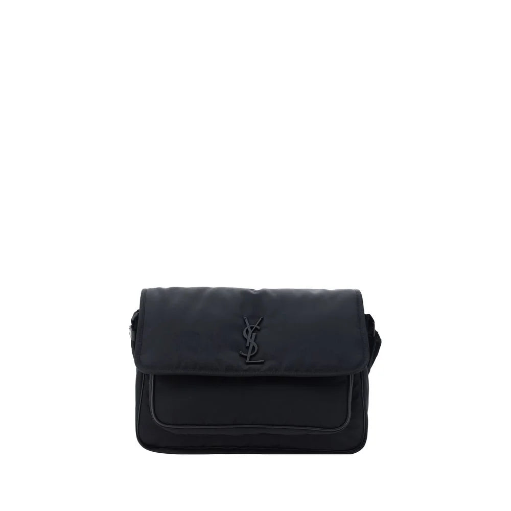 Saint Laurent Black Polyamide Shoulder Bag