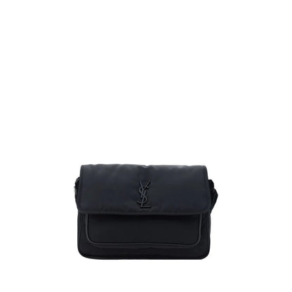 Saint Laurent Black Polyamide Shoulder Bag