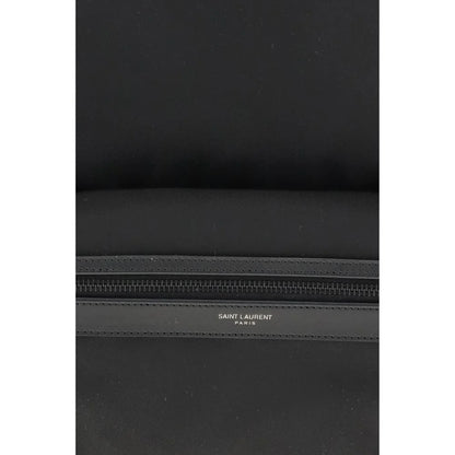 Saint Laurent Black Recycled Polyamide Backpack