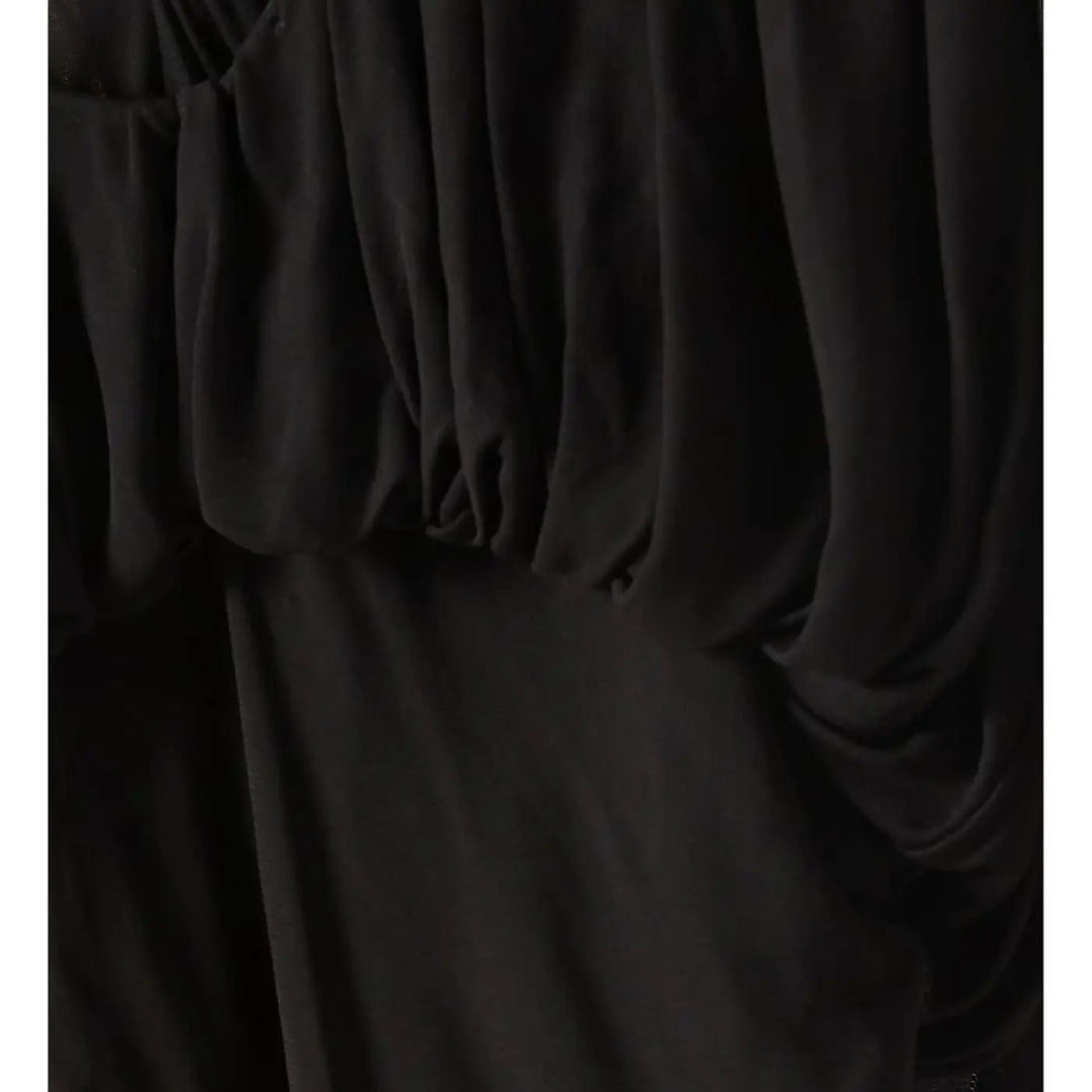 Saint Laurent Black Viscose Cocktail Dress