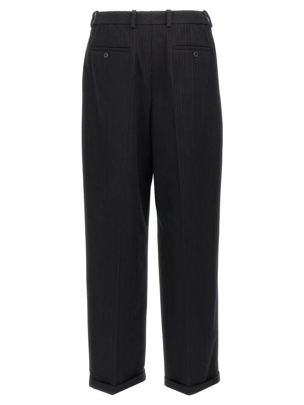 Saint Laurent Black Wool Dress Pants