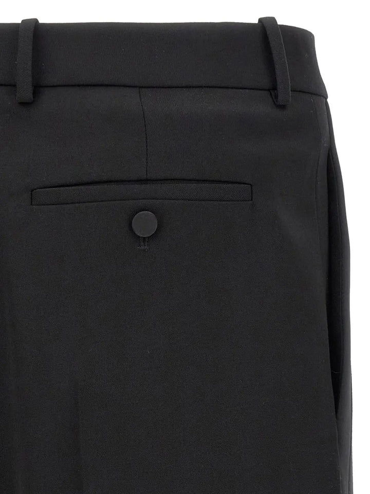 Saint Laurent Black Wool Dress Pants