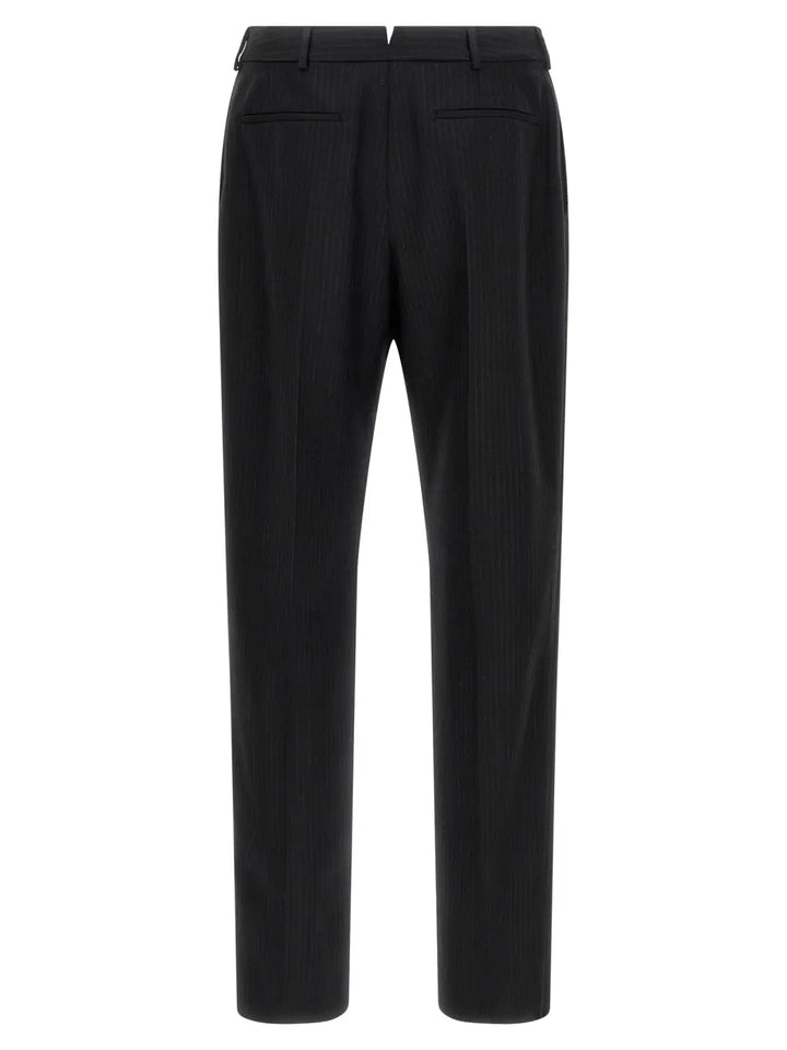 Saint Laurent Black Wool Dress Pants