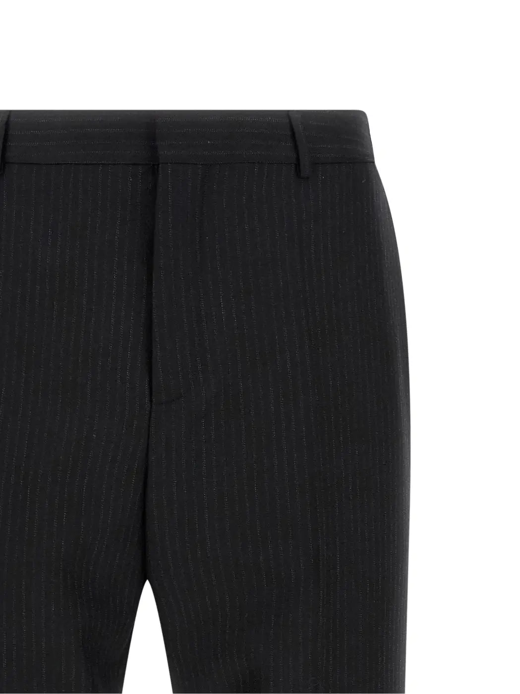 Saint Laurent Black Wool Dress Pants
