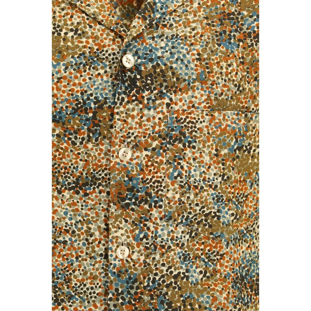 Saint Laurent Multicolor Viscose Pattern Shirt