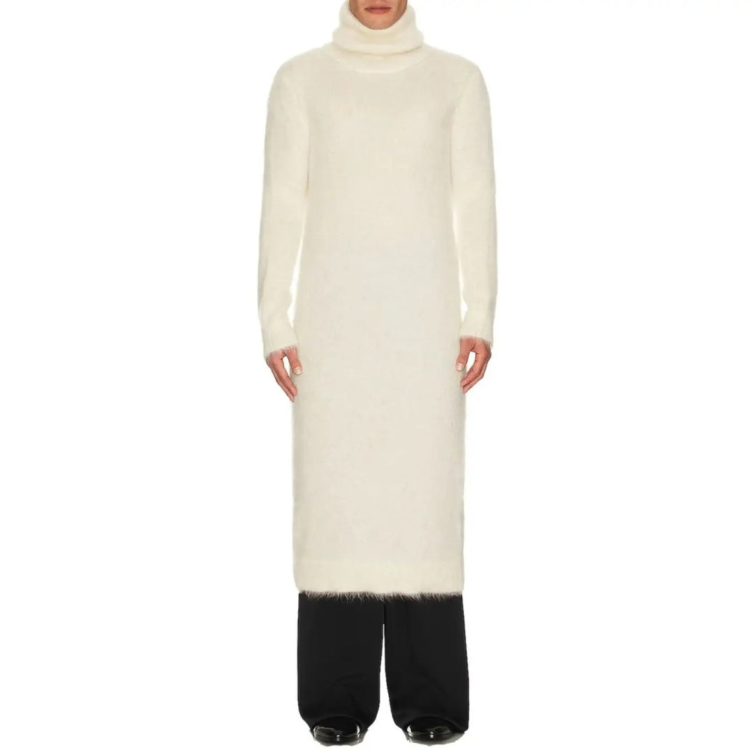 Saint Laurent White Mohair Sweatshirt