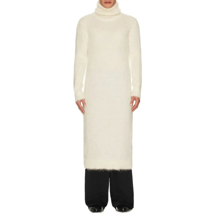 Saint Laurent White Mohair Sweatshirt