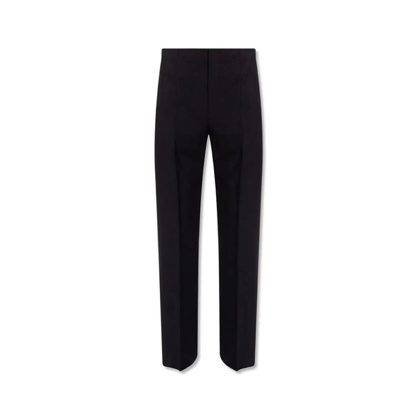 Salvatore Ferragamo Blue Cotton Casual Pants