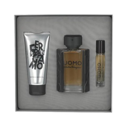 Sensual Salvatore Ferragamo Uomo Toilette Spray Gift Set Men’s Sets