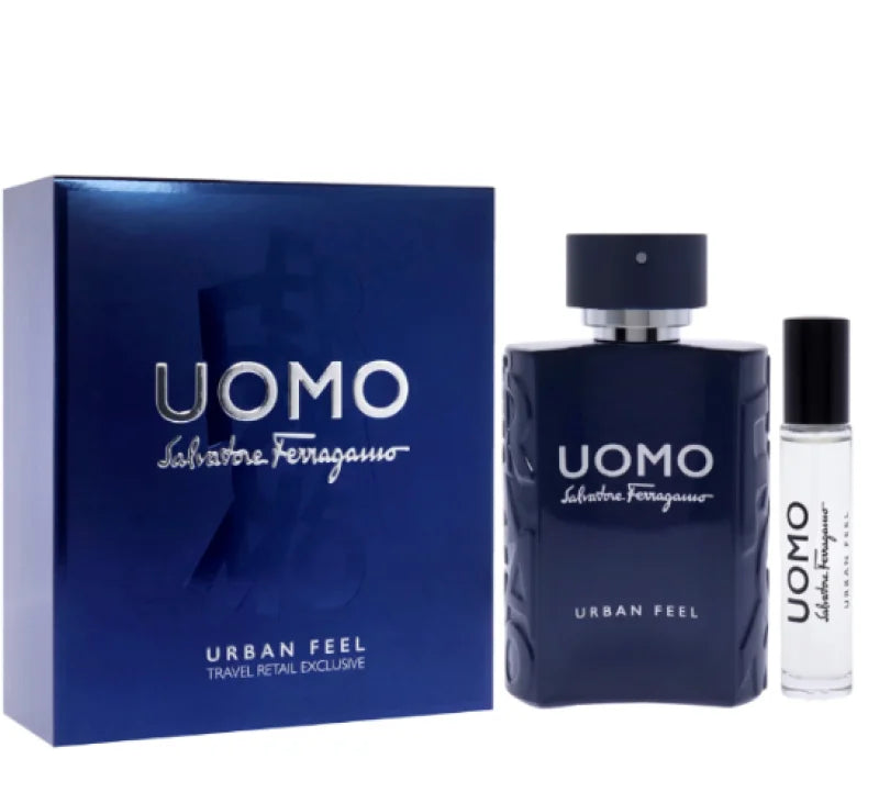 Salvatore Ferragamo Uomo Urban Feel Vivacious Bergamot Sage Fusion Women’s Gift Sets