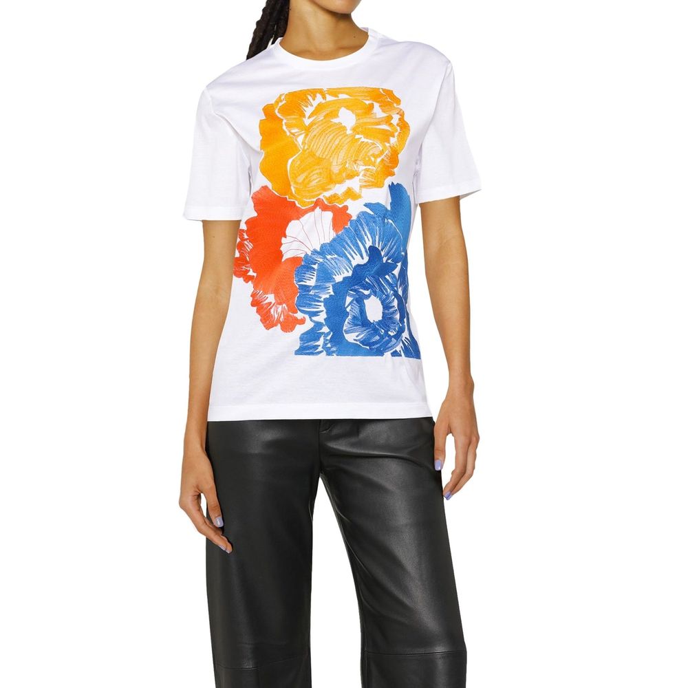 Salvatore Ferragamo - White Cotton T-Shirt