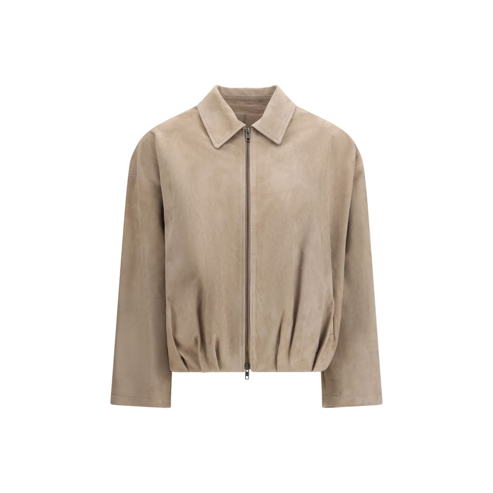 Salvatore Santoro Sport Jackets - Beige Lamb Ovis Aries Coat