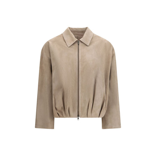 Salvatore Santoro Sport Jackets - Beige Lamb Ovis Aries Coat