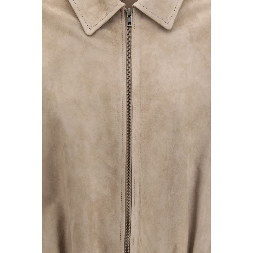 Salvatore Santoro Sport Jackets - Beige Lamb Ovis Aries Coat
