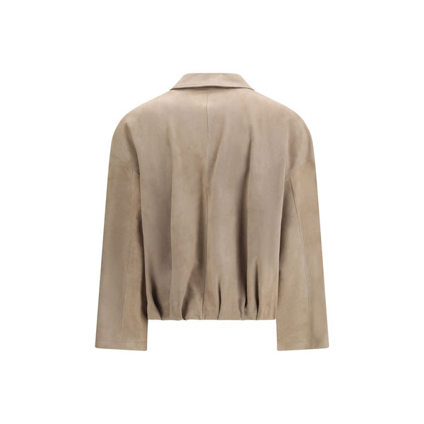 Salvatore Santoro Sport Jackets - Beige Lamb Ovis Aries Coat