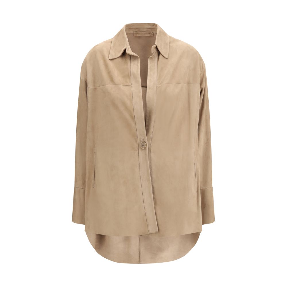 Salvatore Santoro Shirts - Beige Lamb Ovis Aries Shirt