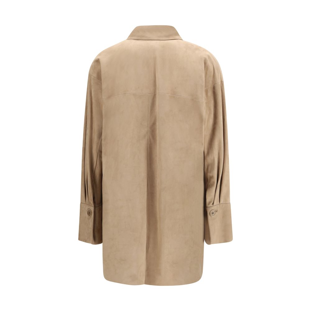 Salvatore Santoro Shirts - Beige Lamb Ovis Aries Shirt