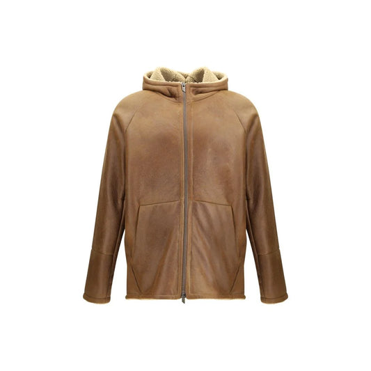 Salvatore Santoro Brown Leather Coat